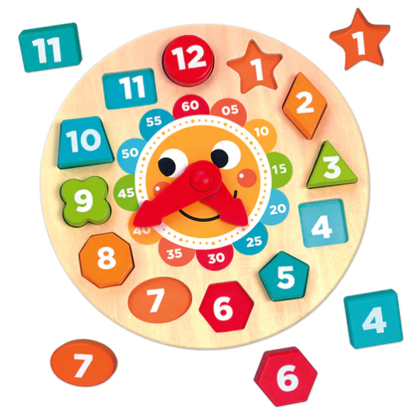 Orologio Prime Ore in legno