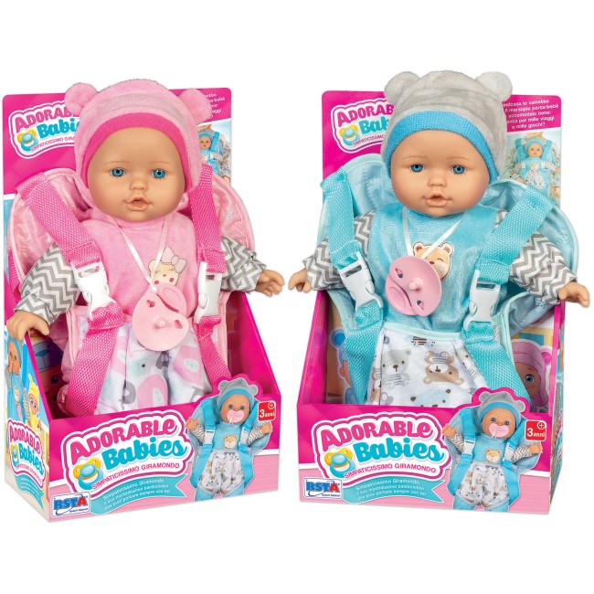 Bambola con Zainetto 30 cm