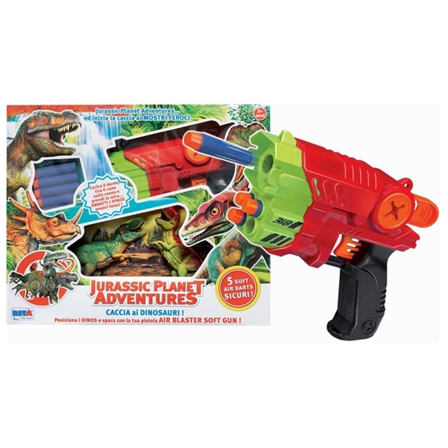 Pistola Dardi Jurassic Playset
