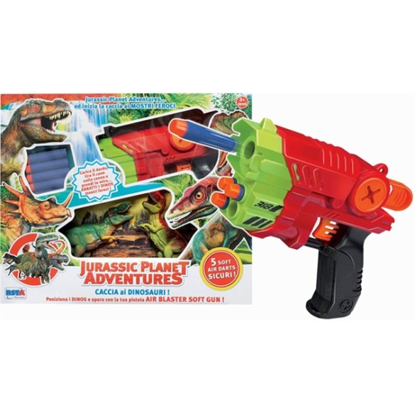 Pistola Dardi Jurassic Playset