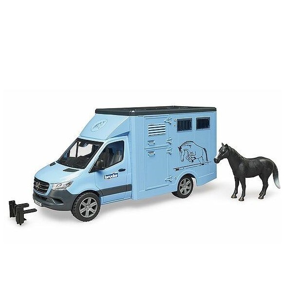 Sprinter Camion per Trasporto Animali 1 cavallo BRUDER