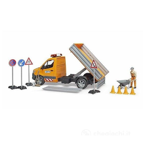 Sprinter Camion Lavori Stradali BRUDER