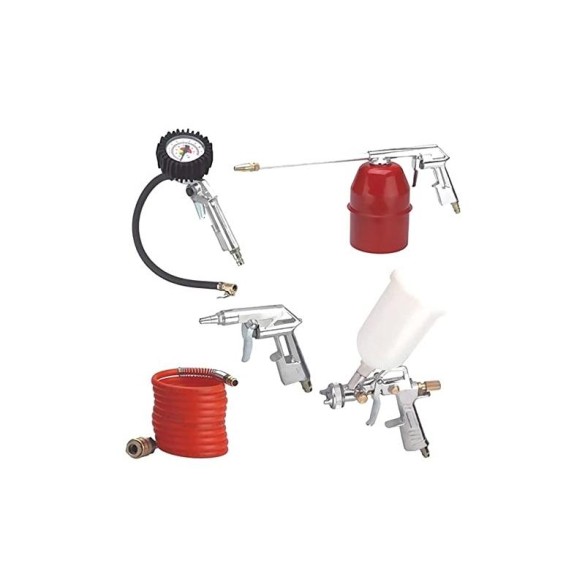 Set 5 Accessori per Compressore EINHELL