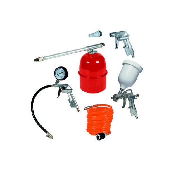 Set 5 Accessori per Compressore EINHELL