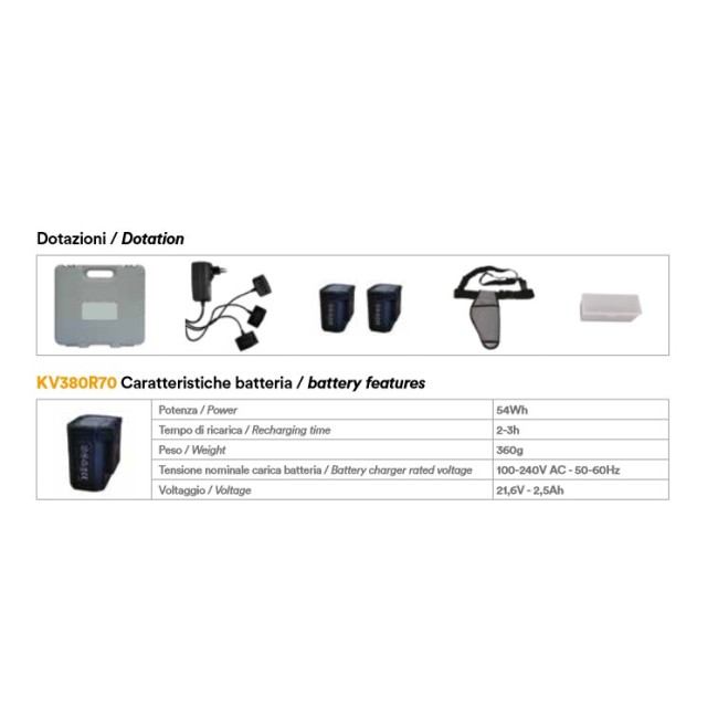 Potatore Forbice Elettronico KV 380...