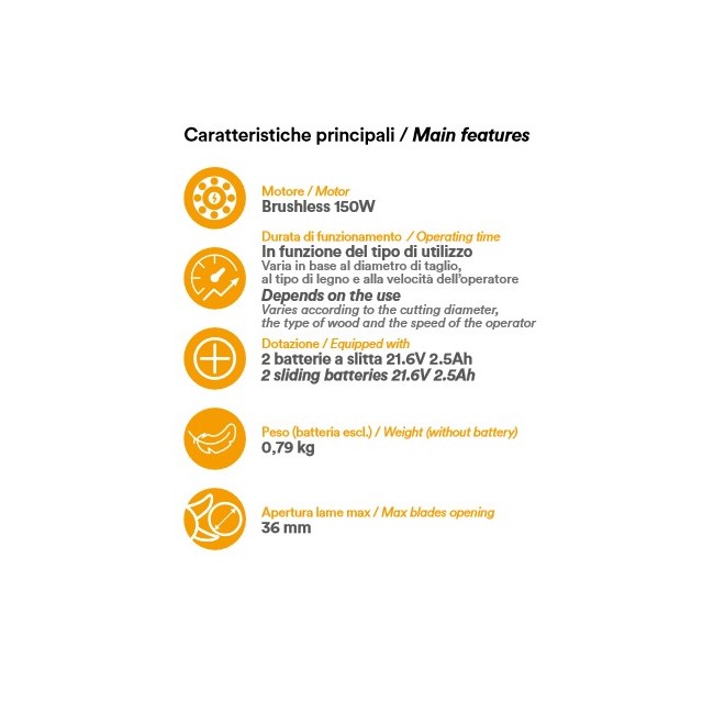 Potatore Forbice Elettronico KV 380...