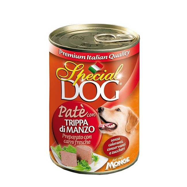 Cane - Trippa di Manzo Special Dog Rossa Monge 400 gr
