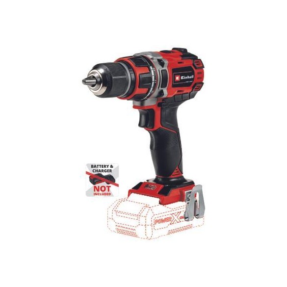 Kit Trapano a Batteria TP-CD 18/50 + Smerigliatrice TE-AG 18/115 + 2 Batterie + 2 Caricabatteria Einhell