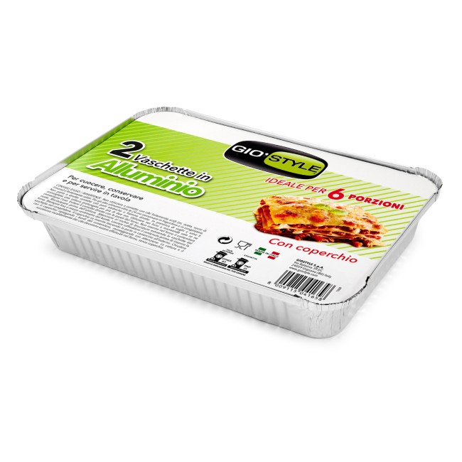 Vaschetta con Coperchio 2pz 6...