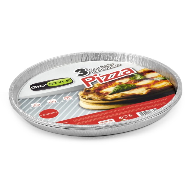 Vaschetta Pizza 3 pz GIOSTYLE