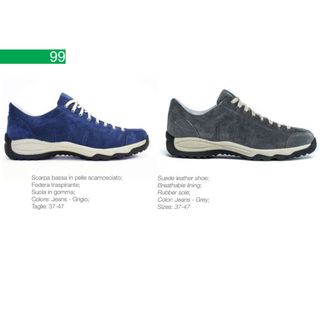 Scarpa Bassa Scamosciata mod. 99...