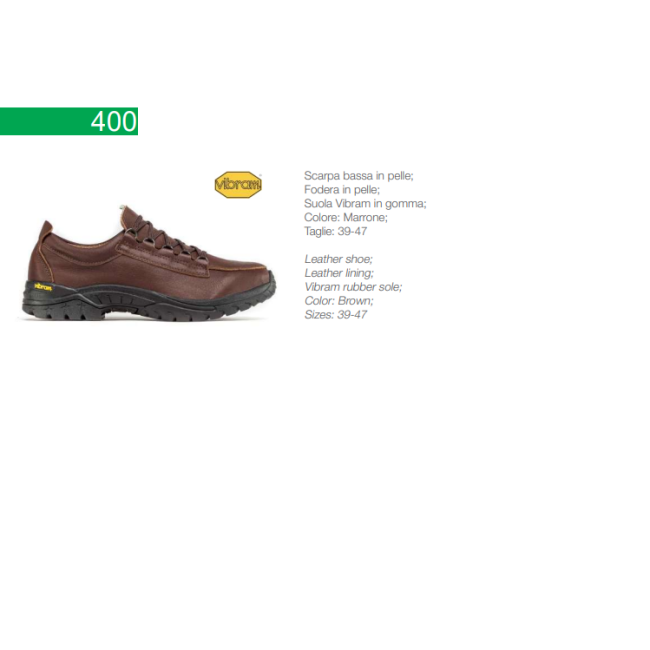 Scarpa Bassa In Pelle Pieno Fiore...