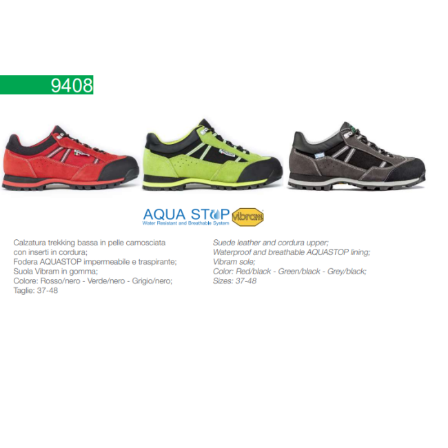 Scarpa Trekking Bassa in Pelle...