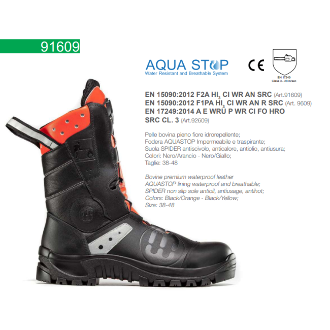 Stivale Antincendio con Puntale...
