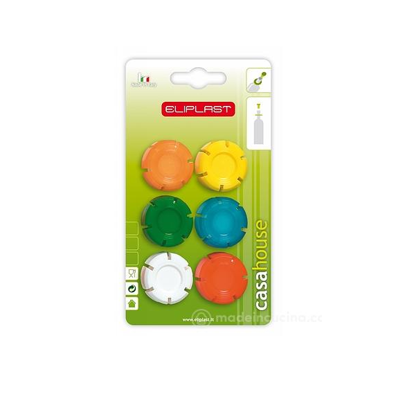 Tappo per Bottiglia 6 pz ELIPLAST