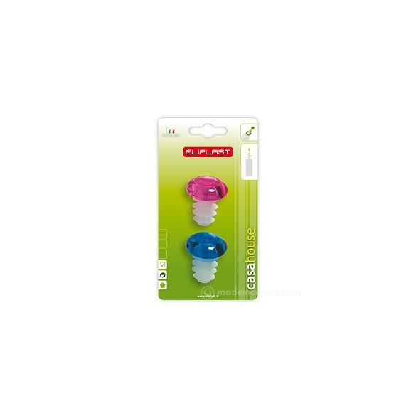 Tappo in Plastica Cristal 2pz ELIPLAST