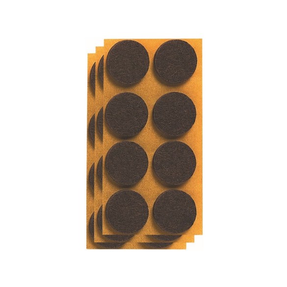 Feltrini per Sedie 17 mm 24 pz ELIPLAST