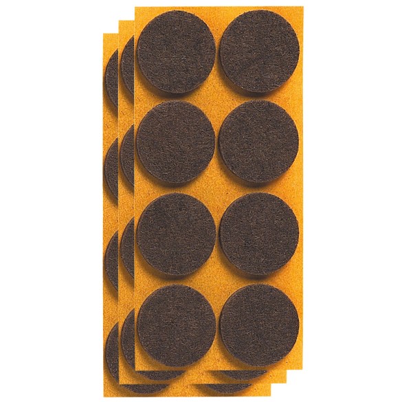 Feltrini per Sedie 22 mm 24 pz ELIPLAST