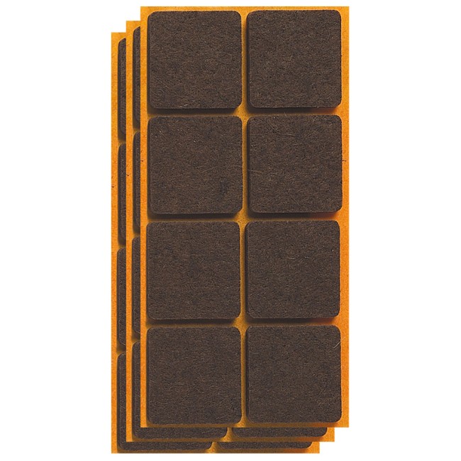 Feltrini per Sedie 25x25 mm 24 pz...