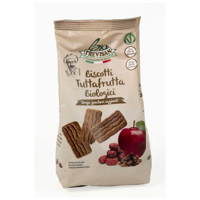 Biscotti Tuttafrutta BIO 200 gr Trevisan