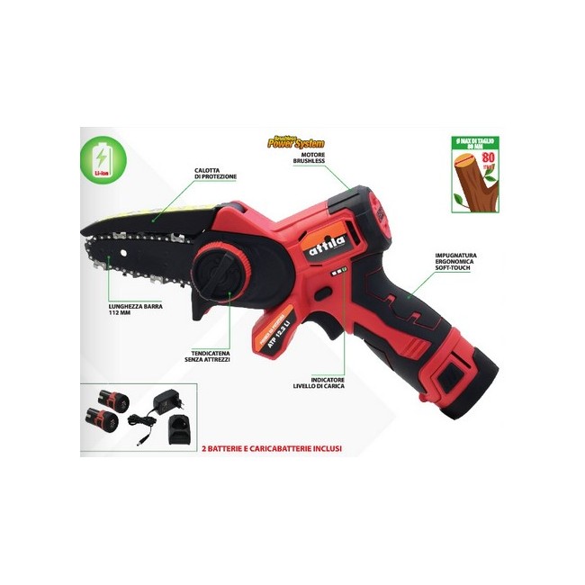 ATTILA Seghetto a Catena per Potatura...