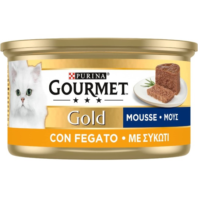 Gourmet Gold Gatto Mousse con Fegato...