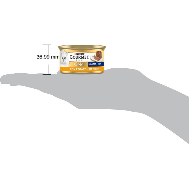 Gourmet Gold Gatto Mousse con Fegato...