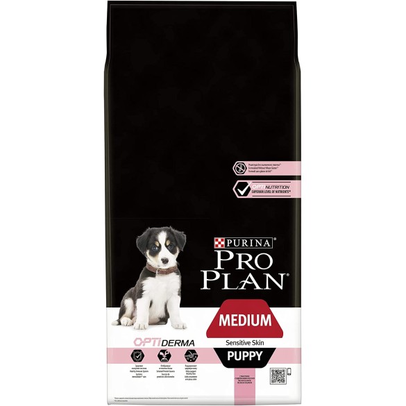 Proplan Cane Puppy Medium Optiderma 12 Kg Purina