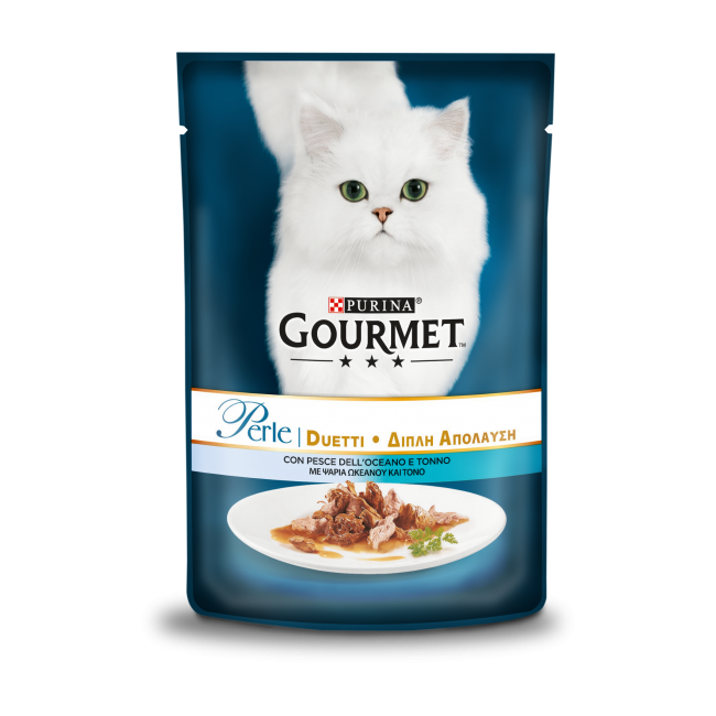 Gourmet Gatto Perle Duetti di Mare 85...