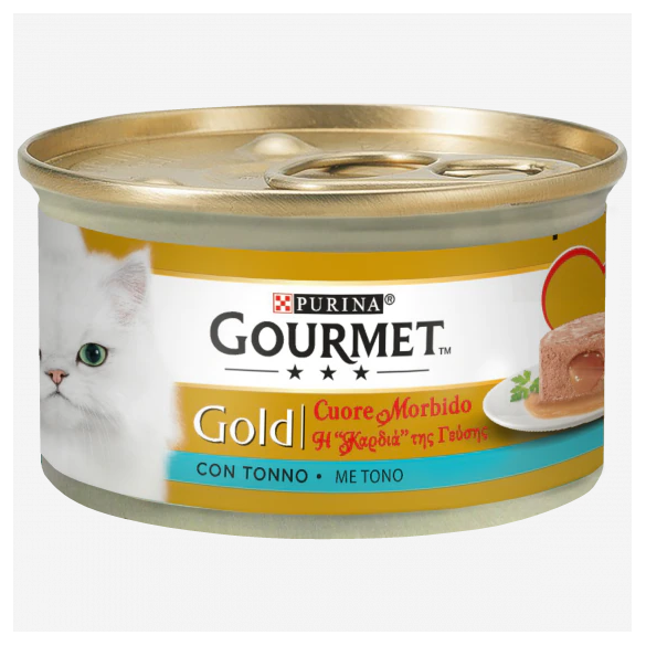 Gourmet Gold Cuore Caldo con Tonno gr. 85 PURINA