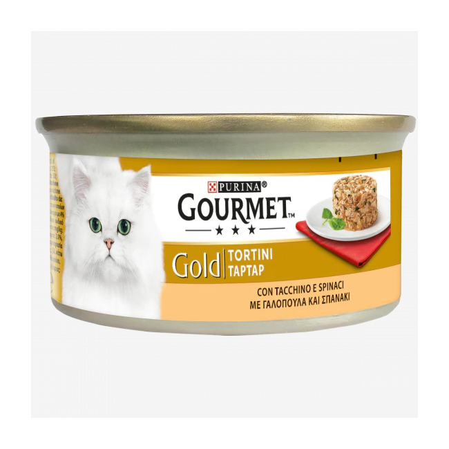 Gourmet gold Gatto Tortini Tacchino e...