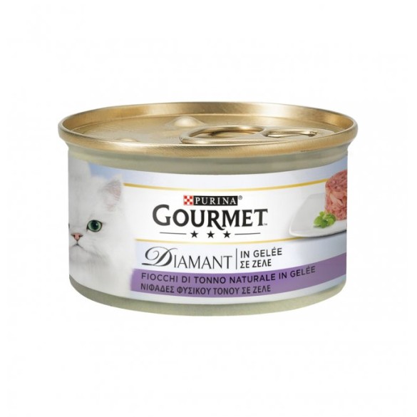 Gourmet Diamant Gatto Fiocchi di Tonno Gelee gr. 85 PURINA