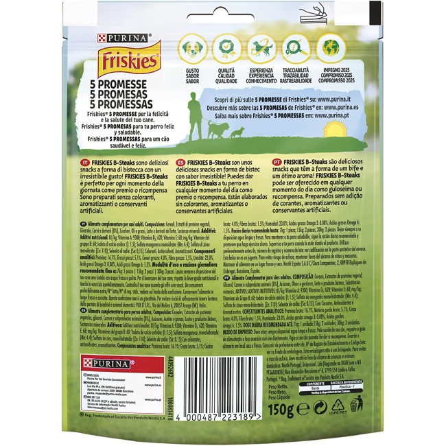 Purina Friskies B-Steak Snack Cani...