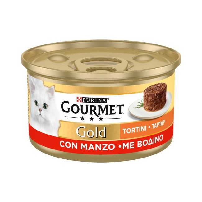 Gourmet gold Gatto Tortini Manzo gr....