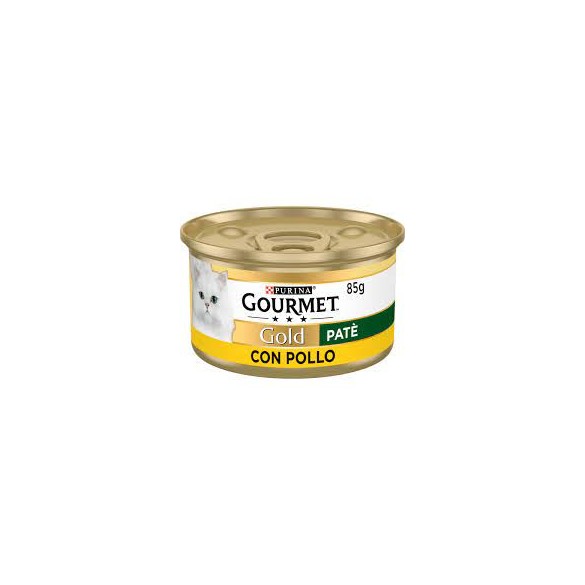 Gourmet gold Gatto Patè Pollo gr. 85 PURINA