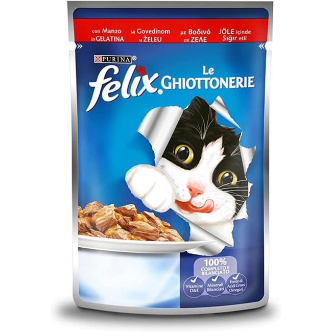 Purina Felix le Ghiottonerie Manzo in...