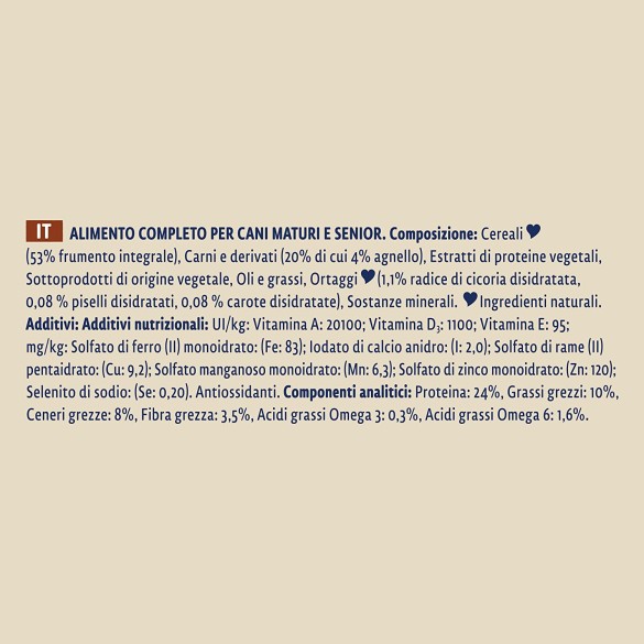 Cane Dog Chow Mature Agnello 14 Kg Purina