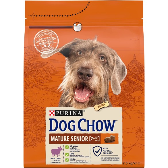 Cane Dog Chow Mature Agnello 2.5 Kg Purina