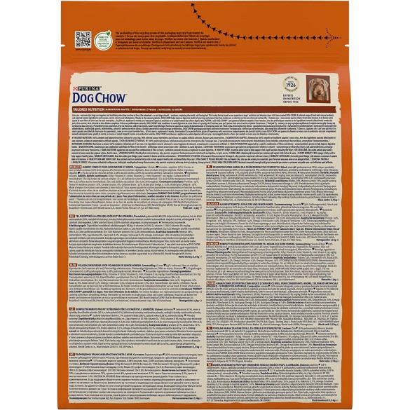 Cane Dog Chow Mature Agnello 2.5 Kg Purina