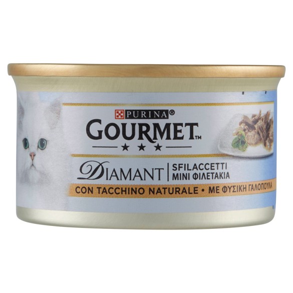 Gourmet Diamant Sfilaccetti Tacchino gr. 85 PURINA