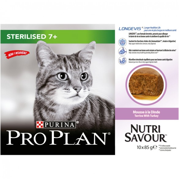 Proplan Gatto Sterilised 7+ 85 g PURINA