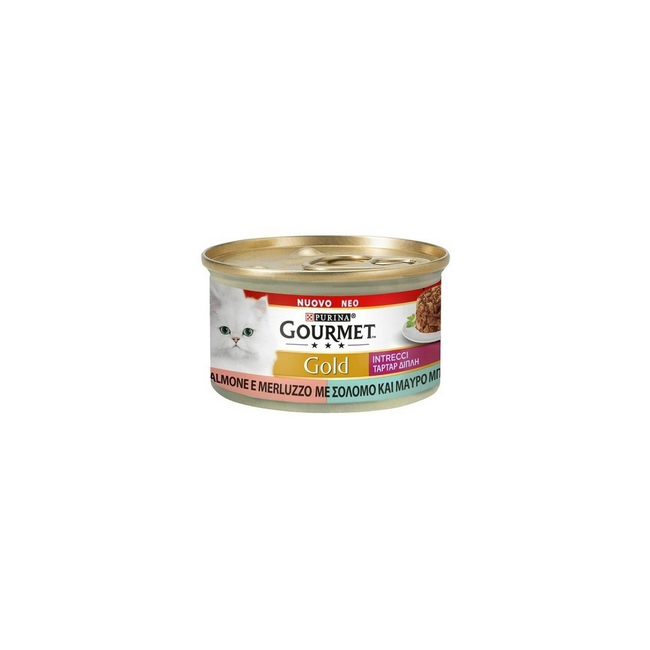 Gourmet Gold Gatto Intrecci Salmone e...