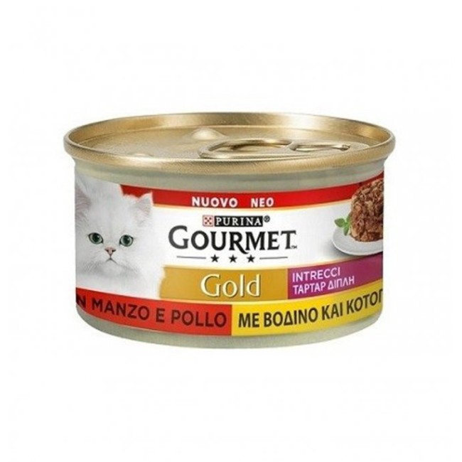 Gourmet Gold Gatto Intrecci Manzo e...