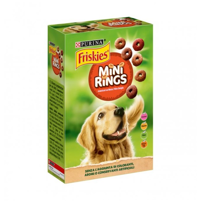 Friskies Biscuit Mini Rings 500gr Purina