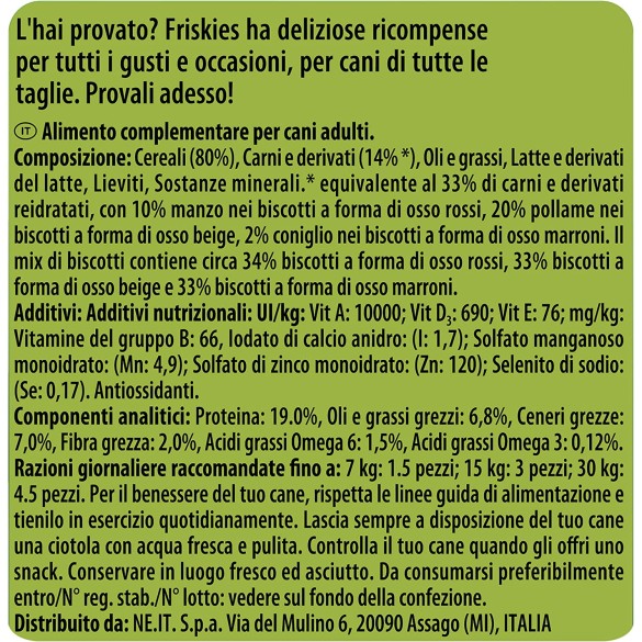 Friskies Biscuit Deli Mix 500gr Purina