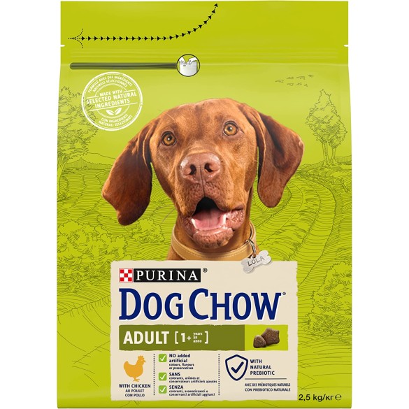 Cane Dog Chow Adult Pollo 2,5 Kg Purina