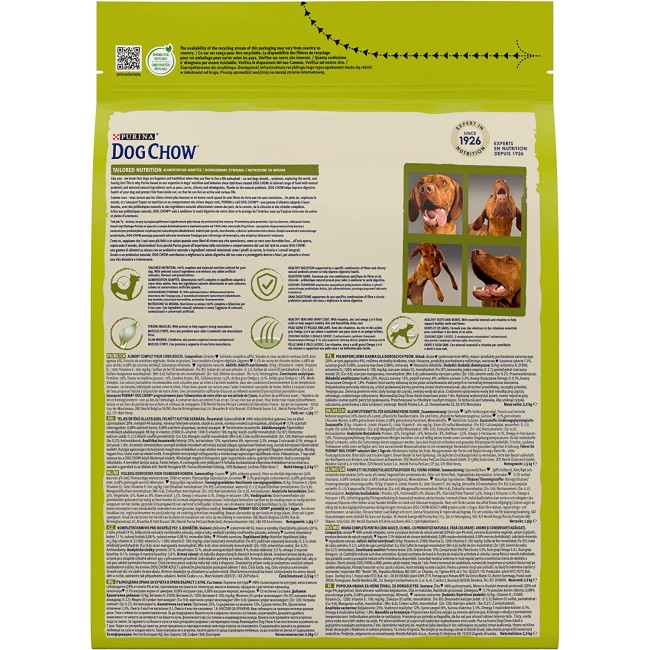 Cane Dog Chow Adult Agnello 2,5 Kg...