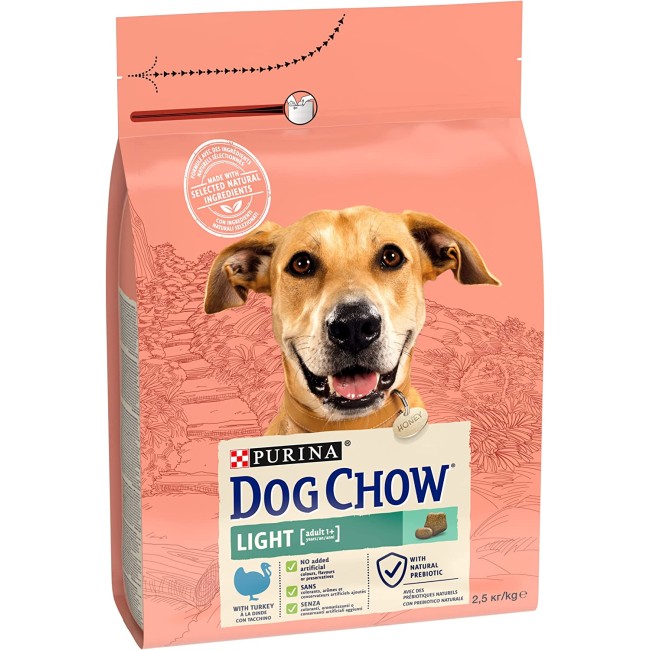 Cane Dog Chow Adult Light Tacchino...