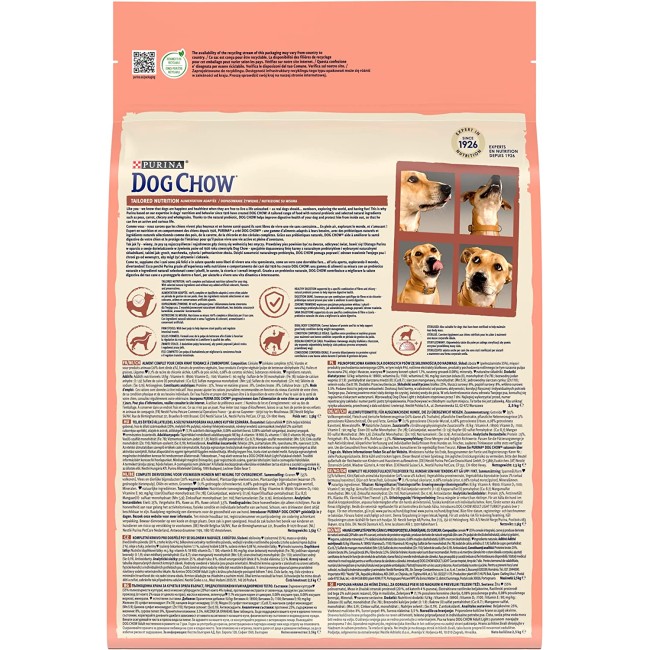 Cane Dog Chow Adult Light Tacchino...