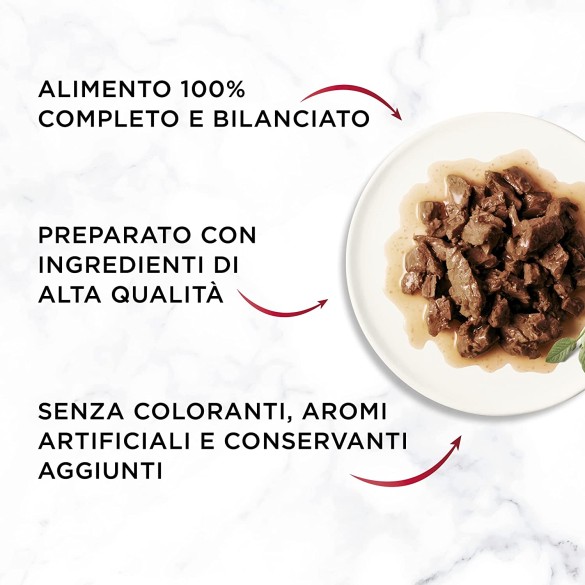 Gatto Mon Petit Selvaggina Fegato e Manzo 6x50 gr PURINA